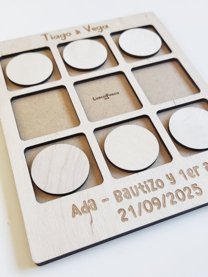 Tres en raya (Personalizable)