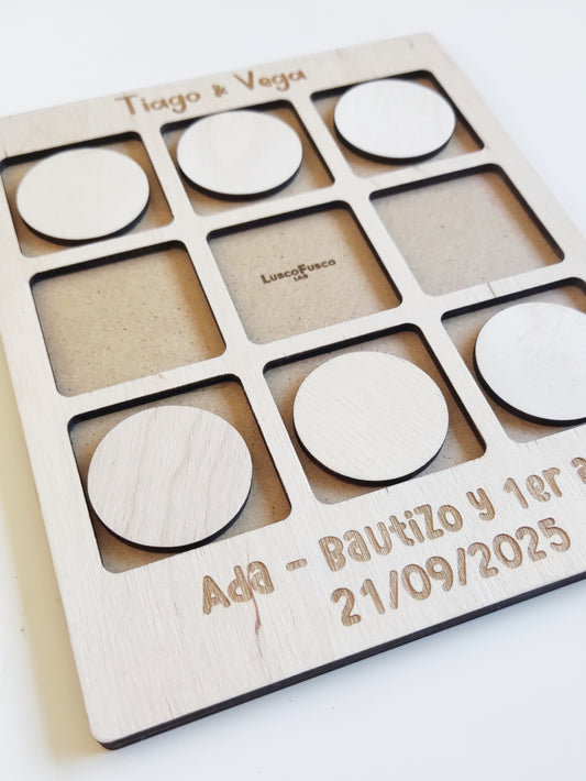 Tres en raya (Personalizable)