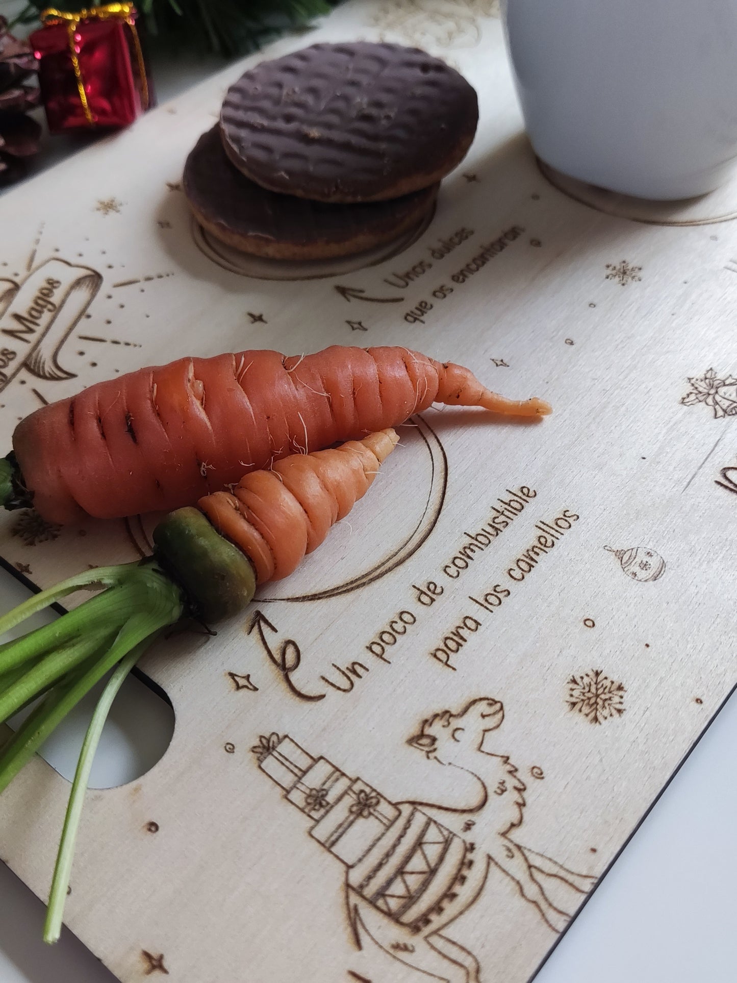 Bandeja Papá Noel y Reyes Magos